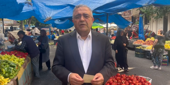 Milletvekili Sezgin Tanrıkulu Diyarbakır Semt Pazarında Ekonomik Göstergeleri Değerlendirdi