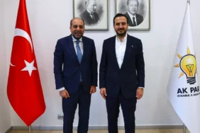 İstanbul 2 Nolu Baro Başkanı Rıza Saka AKP İl Başkanlığını Ziyaret Etti